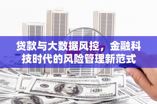 容县贷款与大数据风控，金融科技时代的风险管理新范式