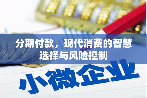 容县分期付款，现代消费的智慧选择与风险控制