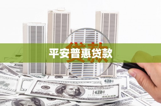 容县平安普惠贷款