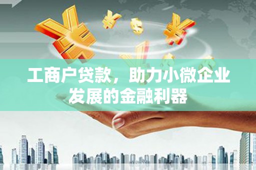 容县工商户贷款，助力小微企业发展的金融利器