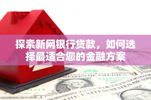 容县探索新网银行贷款，如何选择最适合您的金融方案