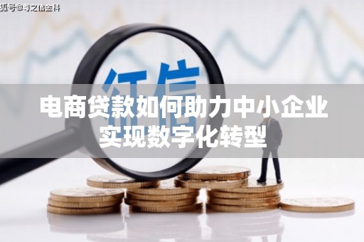 容县电商贷款如何助力中小企业实现数字化转型