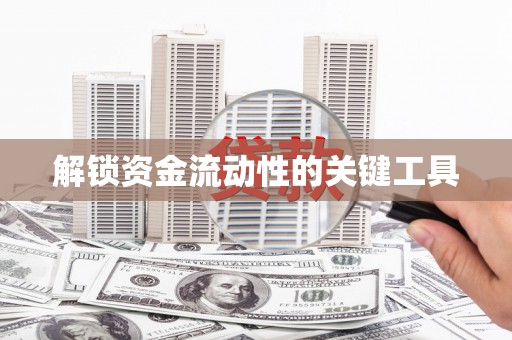 容县解锁资金流动性的关键工具