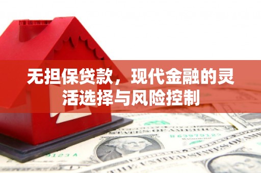 容县无担保贷款，现代金融的灵活选择与风险控制