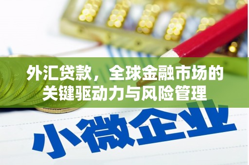 容县外汇贷款，全球金融市场的关键驱动力与风险管理