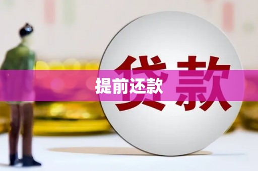 容县提前还款