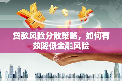 容县贷款风险分散策略，如何有效降低金融风险