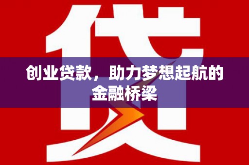 容县创业贷款，助力梦想起航的金融桥梁