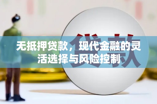 容县无抵押贷款，现代金融的灵活选择与风险控制