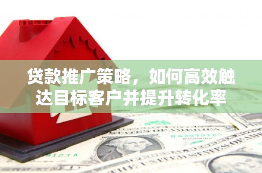 容县贷款推广策略，如何高效触达目标客户并提升转化率