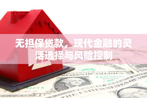 容县无担保贷款，现代金融的灵活选择与风险控制