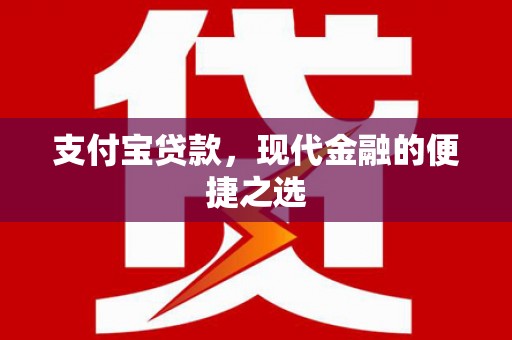 容县支付宝贷款，现代金融的便捷之选