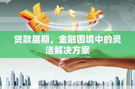 容县贷款展期，金融困境中的灵活解决方案