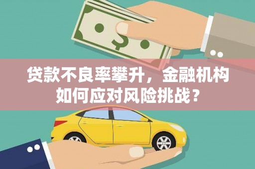 容县贷款不良率攀升，金融机构如何应对风险挑战？
