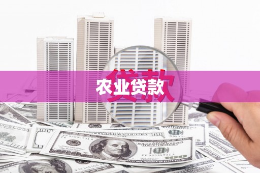 容县农业贷款