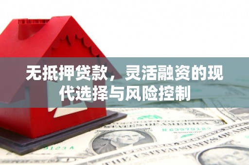 容县无抵押贷款，灵活融资的现代选择与风险控制