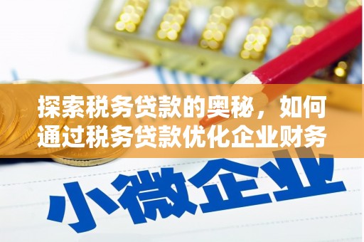 容县探索税务贷款的奥秘，如何通过税务贷款优化企业财务