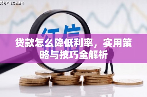 容县贷款怎么降低利率，实用策略与技巧全解析