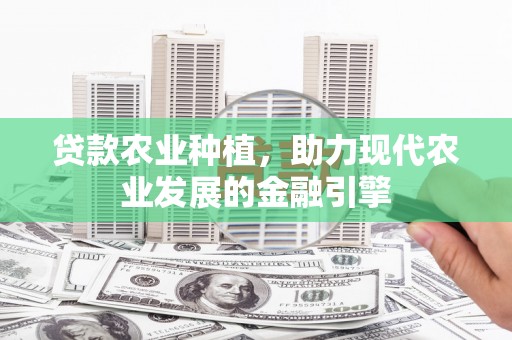 容县贷款农业种植，助力现代农业发展的金融引擎