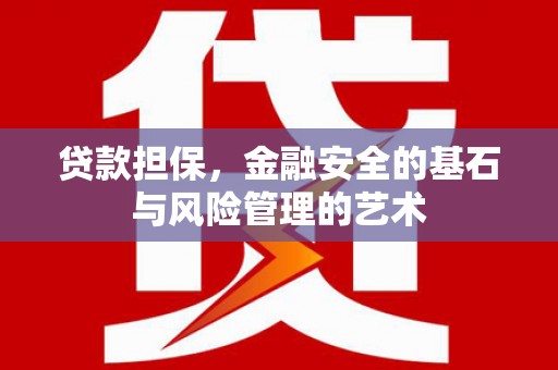 容县贷款担保，金融安全的基石与风险管理的艺术