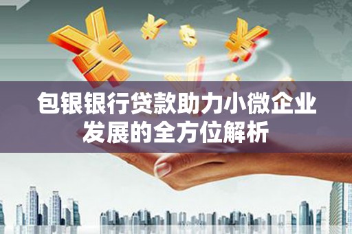 容县包银银行贷款助力小微企业发展的全方位解析