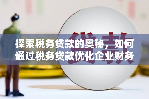 容县探索税务贷款的奥秘，如何通过税务贷款优化企业财务