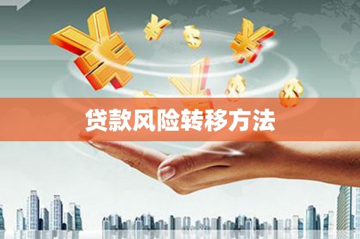 容县贷款风险转移方法