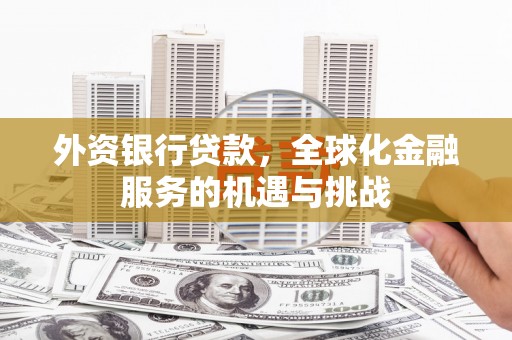容县外资银行贷款，全球化金融服务的机遇与挑战