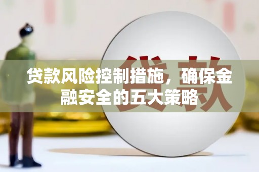 容县贷款风险控制措施，确保金融安全的五大策略