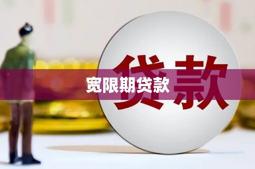 容县宽限期贷款