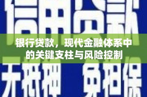 容县银行贷款，现代金融体系中的关键支柱与风险控制