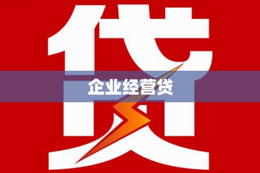 容县企业经营贷