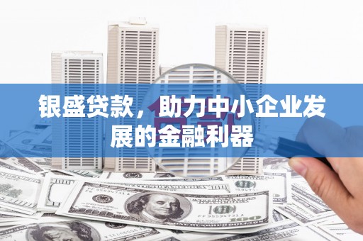 容县银盛贷款，助力中小企业发展的金融利器