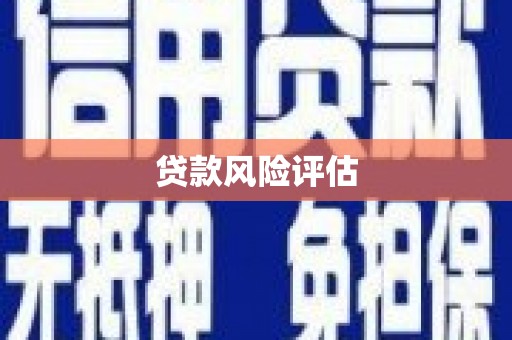 容县贷款风险评估
