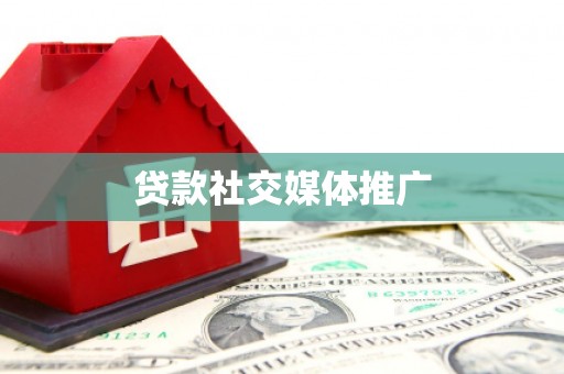 容县贷款社交媒体推广
