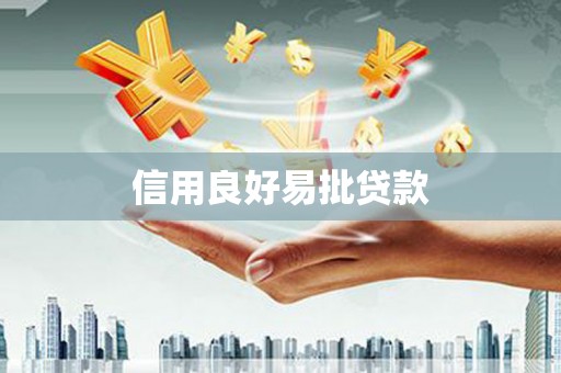 容县信用良好易批贷款